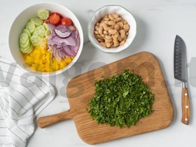 Salotas „Meksika“ Žingsnis 3