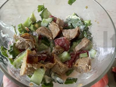 Salotas „Paprasta ir aštru“ pagrindine nuotrauka