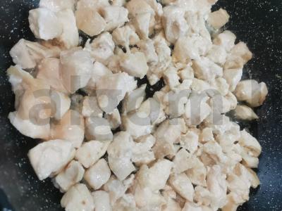 Vištienos makaronai Žingsnis 1