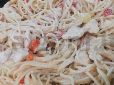 Vištienos makaronai Žingsnis 5