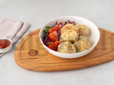 Vištienos rutuliukai su sūriu pagrindine nuotrauka