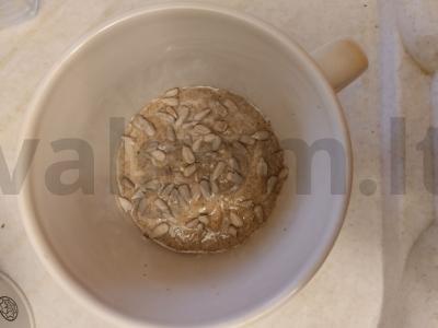 Mini duona iš sėlenų Žingsnis 3