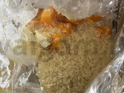 Kepta kalakutiena su mačoni, ryžiais, moliūgu ir raudonėliu maiše Žingsnis 5