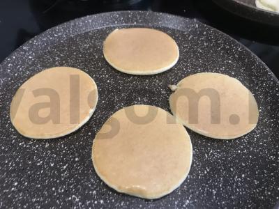 Amerikietiški blynai su pienu Žingsnis 6