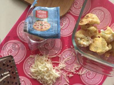 Žiedinė kopūstai kiaušinyje su sūriu Žingsnis 4