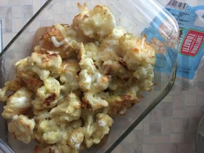 Žiedinė kopūstai kiaušinyje su sūriu Žingsnis 5