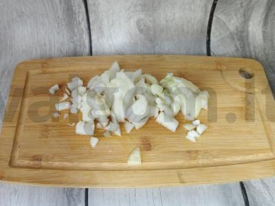 Firminis karštas šuo su svogūnais Žingsnis 2