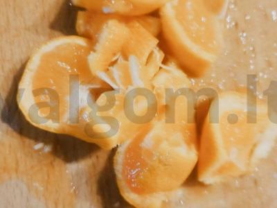 Šaltalankių arbata su mandarinų ir medumi Žingsnis 2