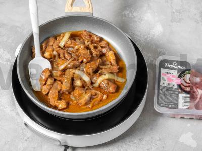 Mėsa su svogūnais korėjietiškai Žingsnis 3