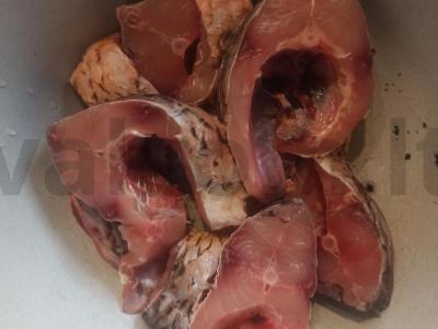 Upėtakis oro grilyje Žingsnis 1