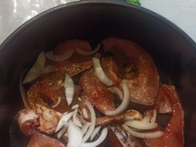 Upėtakis oro grilyje Žingsnis 3