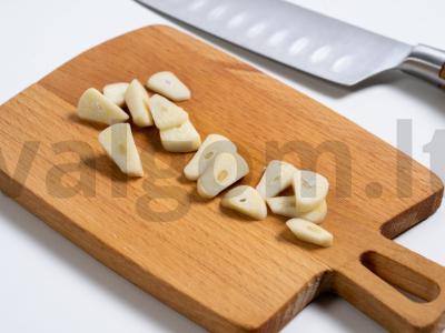 Namų sąlygomis paruošta kiaulienos šoninė Žingsnis 2