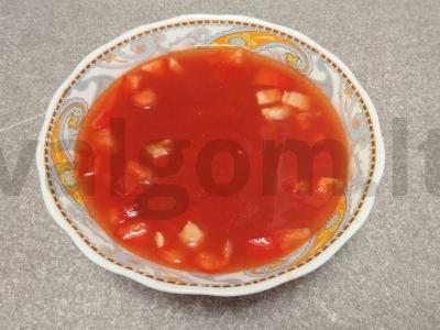 Kepta silkė pomidorų marinate su svogūnais Žingsnis 11