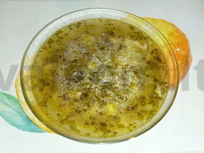 Sriuba „Luchovčianin“ su agurkais pagrindine nuotrauka