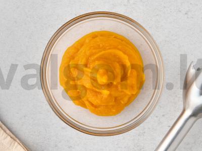 Moliūgų keksiukas su cukatais Žingsnis 2