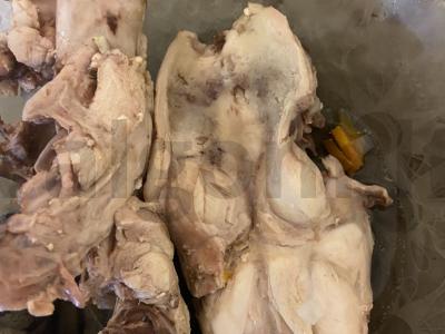 Sriuba iš vištienos nugarėlių Žingsnis 4