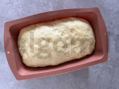 Kukurūzų miltų duona Žingsnis 4