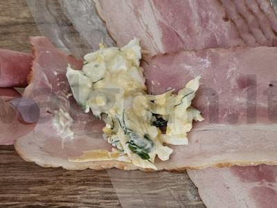 Rūteliai iš rūkytos šoninės Žingsnis 4