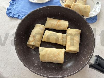 Blynai su kumpiu ir mocarela Žingsnis 11