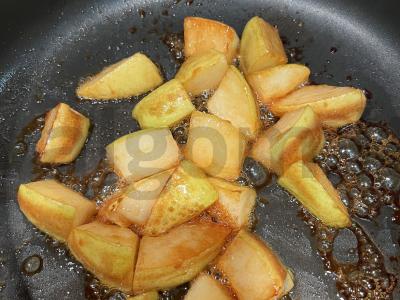 Salotos su krevetėmis, kriauše ir sūriu Žingsnis 4