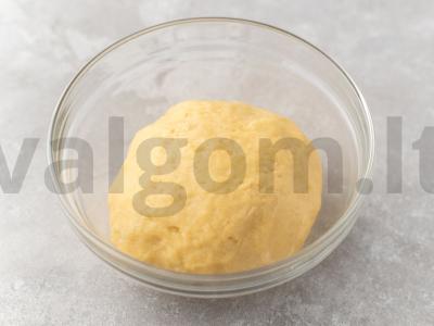 Smėliniai pyragai su riešutų padažu Žingsnis 5