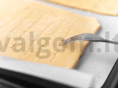 Smėliniai pyragai su riešutų padažu Žingsnis 11