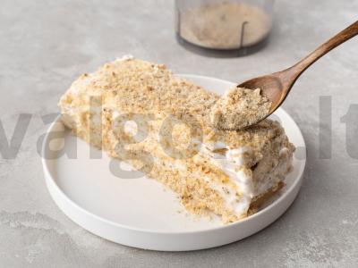 Smėliniai pyragai su riešutų padažu Žingsnis 16