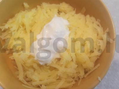 Šventinis salotas su raudona žuvimi Žingsnis 2