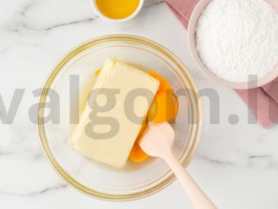 Sausainiai mieloms damoms Žingsnis 2