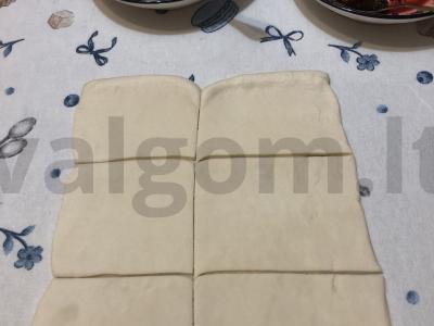 Pyragėliai su mėlynėmis pusryčiams Žingsnis 2