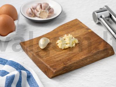 Baltymų skramblys su varške Žingsnis 1