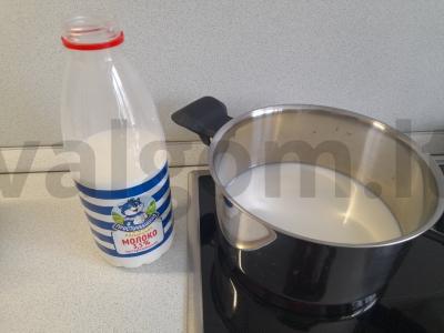 Šokoladinis žemės riešutų musas Žingsnis 2