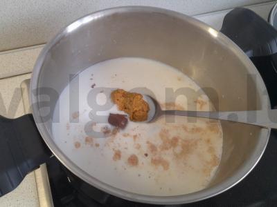 Šokoladinis žemės riešutų musas Žingsnis 3