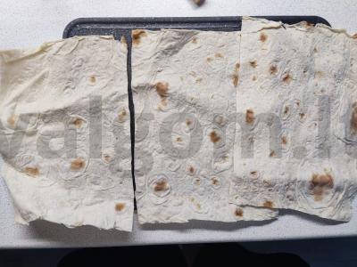 Tortilijos su sūriu Žingsnis 2