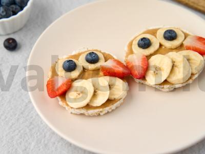 Sumuštinis „Pelėda“ ant ryžių duonos Žingsnis 3