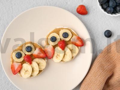 Sumuštinis „Pelėda“ ant ryžių duonos Žingsnis 4