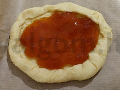 Vatrushka su varške ir džemu Žingsnis 2