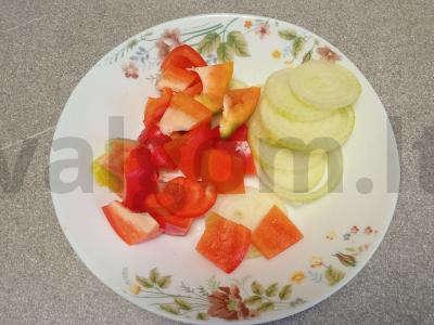 Orkaitėje kepti kalakutienos šašlykai, marinuoti adžikoje Žingsnis 4