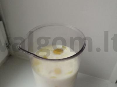 Kopūstų ir grybų pyragas Žingsnis 2