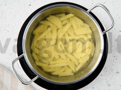 Sriuba su troškiniu ir lęšiais Žingsnis 1