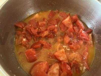 Pomidorų krienų padažas iš stalo krieno Žingsnis 8