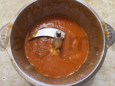 Pomidorų krienų padažas iš stalo krieno Žingsnis 13