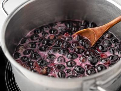 Vynuogių uogienė „Isabella“ Žingsnis 5