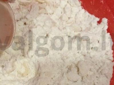 Smėlinis pyragas su abrikosais Žingsnis 5