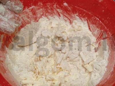 Smėlinis pyragas su abrikosais Žingsnis 8