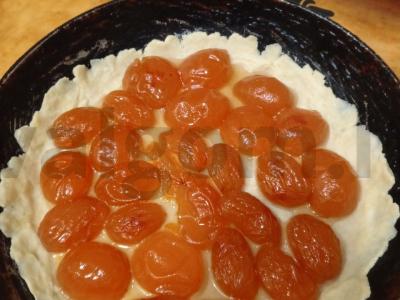 Smėlinis pyragas su abrikosais Žingsnis 10