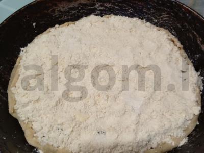 Smėlinis pyragas su abrikosais Žingsnis 11