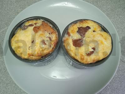 Omletas su voveraitėmis ir parmezanu Žingsnis 5