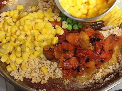 Tako su vištiena ir meksikietiška mišraine Žingsnis 6