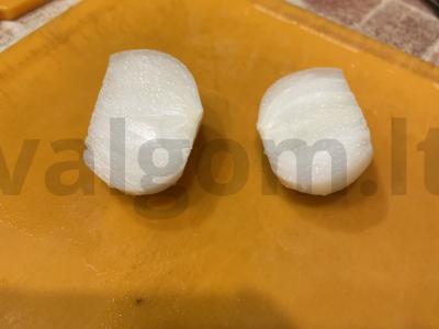 Lašišų sriuba pietums Žingsnis 3